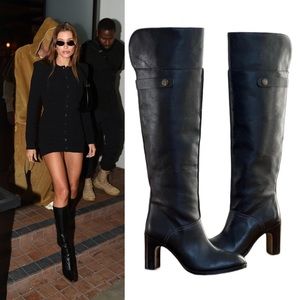 Chloe Genuine leather Annie riding boots size 37 1/2 (fits a 7) in mint conditio